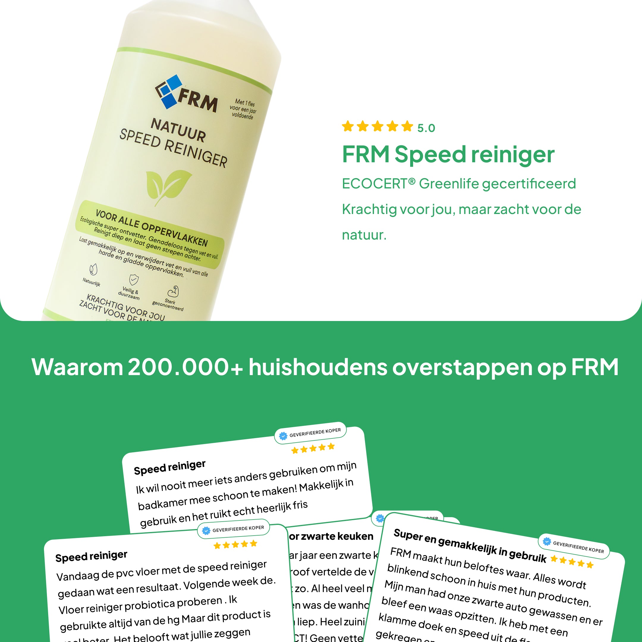 FRM Speed reiniger