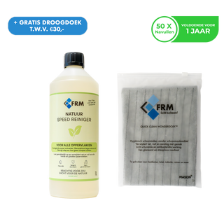 Dégraissant FRM SPEED + Chiffon Wonder Cloth™ Quick Clean - Formule super concentrée