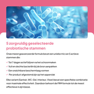 FRM startpakket Probiotica Sanitair