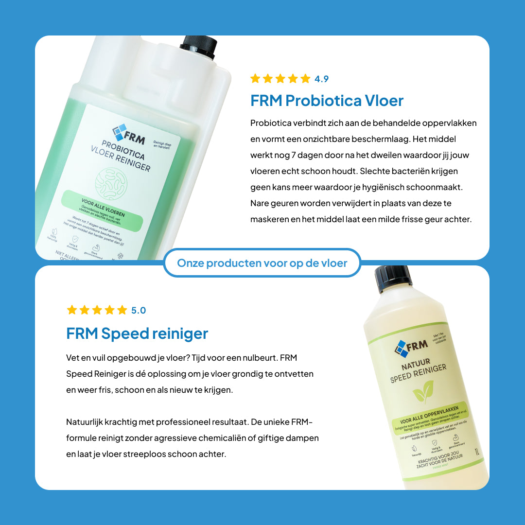 FRM Pure Flow Dweilsysteem