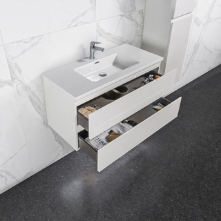 Badkamermeubel Isabella onderkast hoogglans wit 100x50x48 - A-kwaliteit