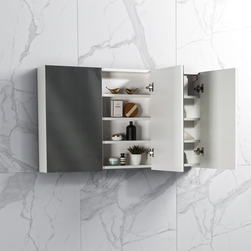Spiegelkast Isabella hoogglans wit 120x70x16 - A-kwaliteit