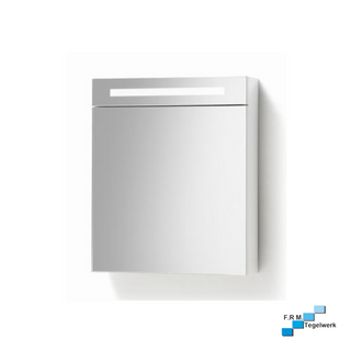 Spiegelkast FRM met LED verlichting 60 cm hoogglans wit - hoogste kwaliteit