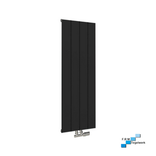 Designradiator Carlo 120x37,5cm mat zwart - A-kwaliteit