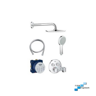 Grohe inbouwset Grohtherm SmartControl rond chroom