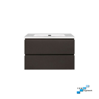 Badkamermeubel Isabella onderkast mat grijs 80x50x48 - A-kwaliteit