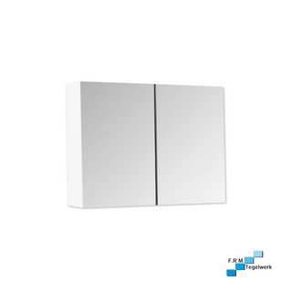 Spiegelkast Isabella hoogglans wit 100x70x16 - A-kwaliteit