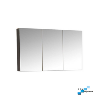 Spiegelkast Isabella mat grijs 120x70x16 - A-kwaliteit