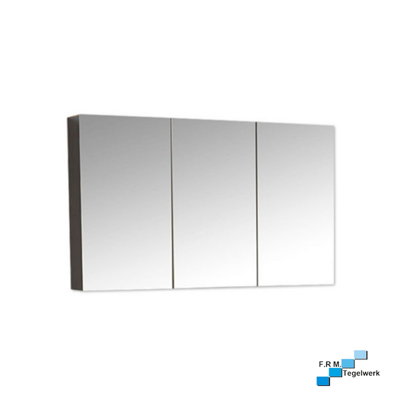 Spiegelkast Isabella mat grijs 120x70x16 - A-kwaliteit