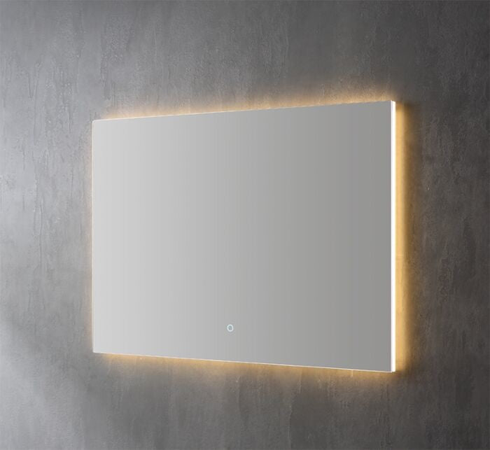 Spiegel Donna met indirecte LED verlichting 120 cm met spiegelverwarming - hoogste kwaliteit