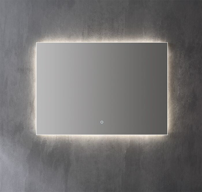 Spiegel Donna met indirecte LED verlichting 120 cm met spiegelverwarming - hoogste kwaliteit