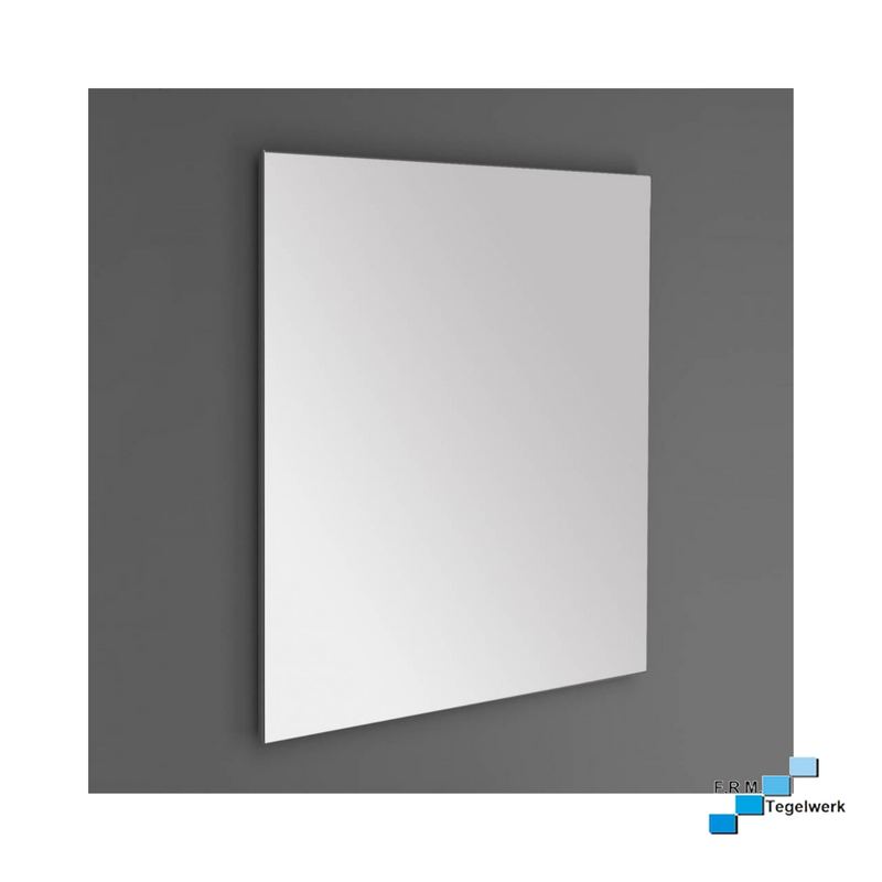 Standaard spiegel aluminium 60cm met spiegelverwarming - hoogste kwaliteit