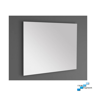 Standaard spiegel aluminium 80cm met spiegelverwarming - hoogste kwaliteit