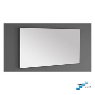 Standaard spiegel aluminium 120cm met spiegelverwarming - hoogste kwaliteit