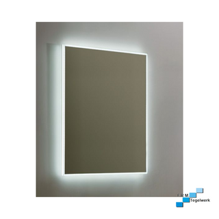 Aluminium spiegel infinity 60cm met spiegelverwarming - hoogste kwaliteit