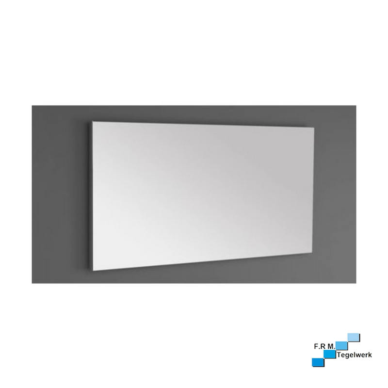 Standaard spiegel aluminium 140cm met spiegelverwarming - hoogste kwaliteit