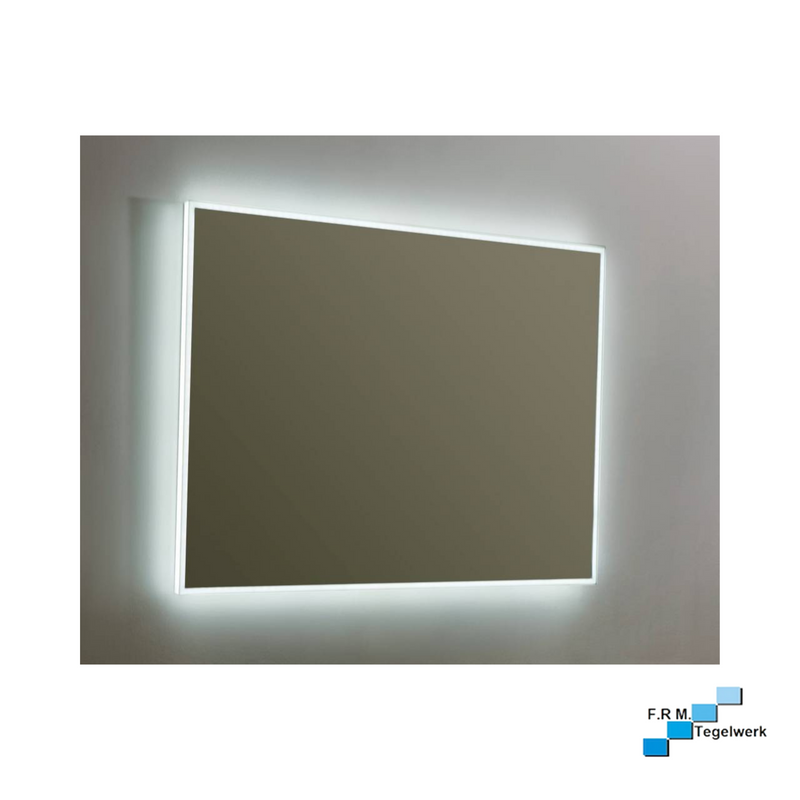 Aluminium spiegel infinity 80cm met spiegelverwarming - hoogste kwaliteit